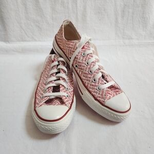 Converse (Product) Red Chuck Taylor All Star Low Top Sneakers SIZE 8